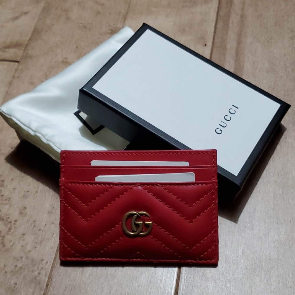 NWOT! Gucci GG Marmont card case